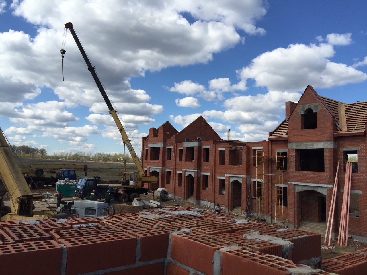 Завершение строительства дома в шибенце